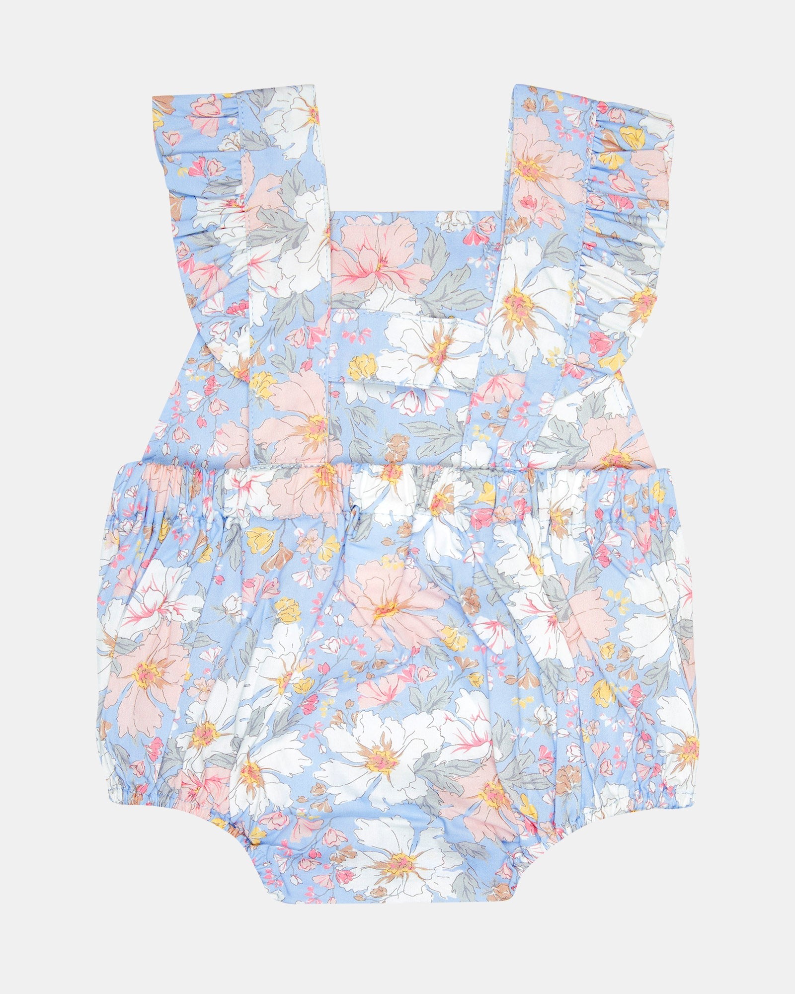 Soft breathable cotton romper for delicate skin