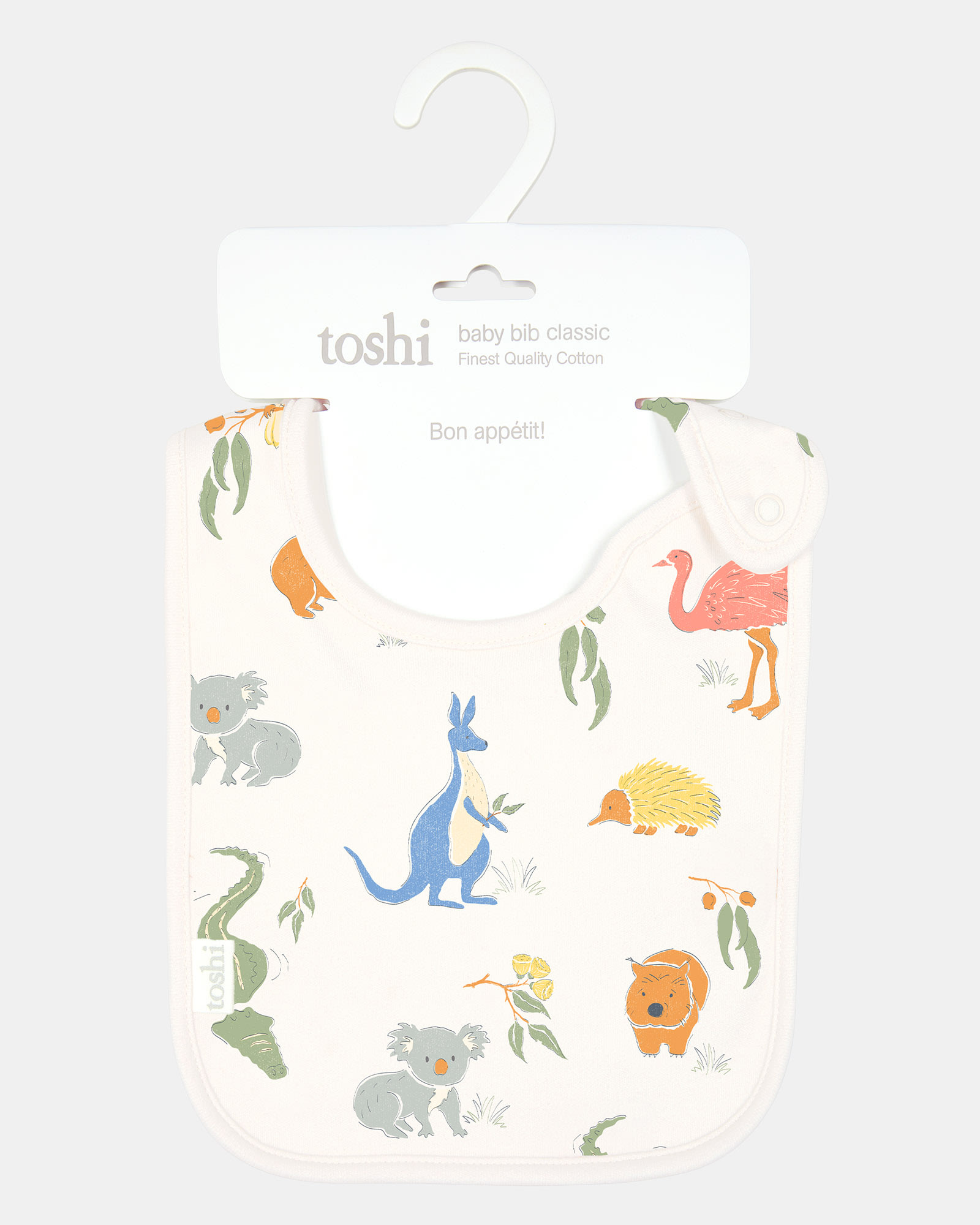 Soft, Breathable Cotton Bib for Delicate Skin