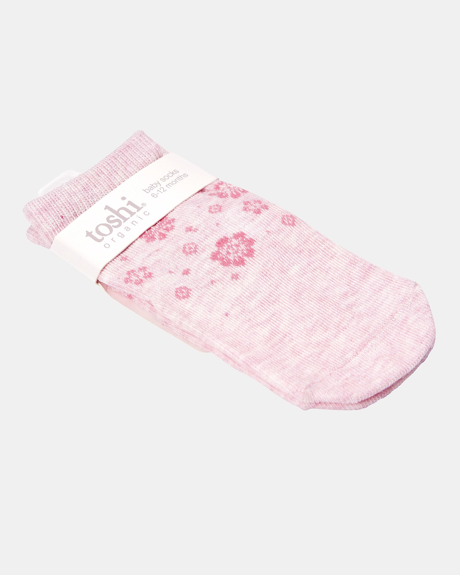 Soft Floral Jacquard Socks for Everyday Comfort