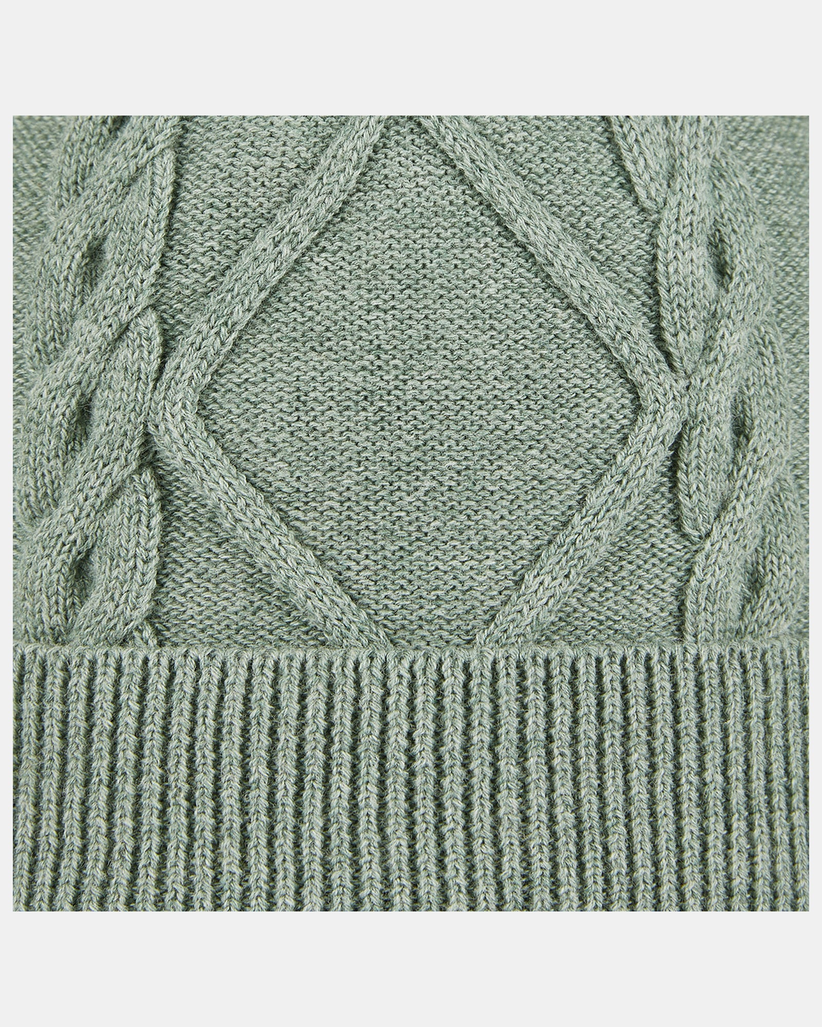Soft Green Beanie for Cozy Versatile Style