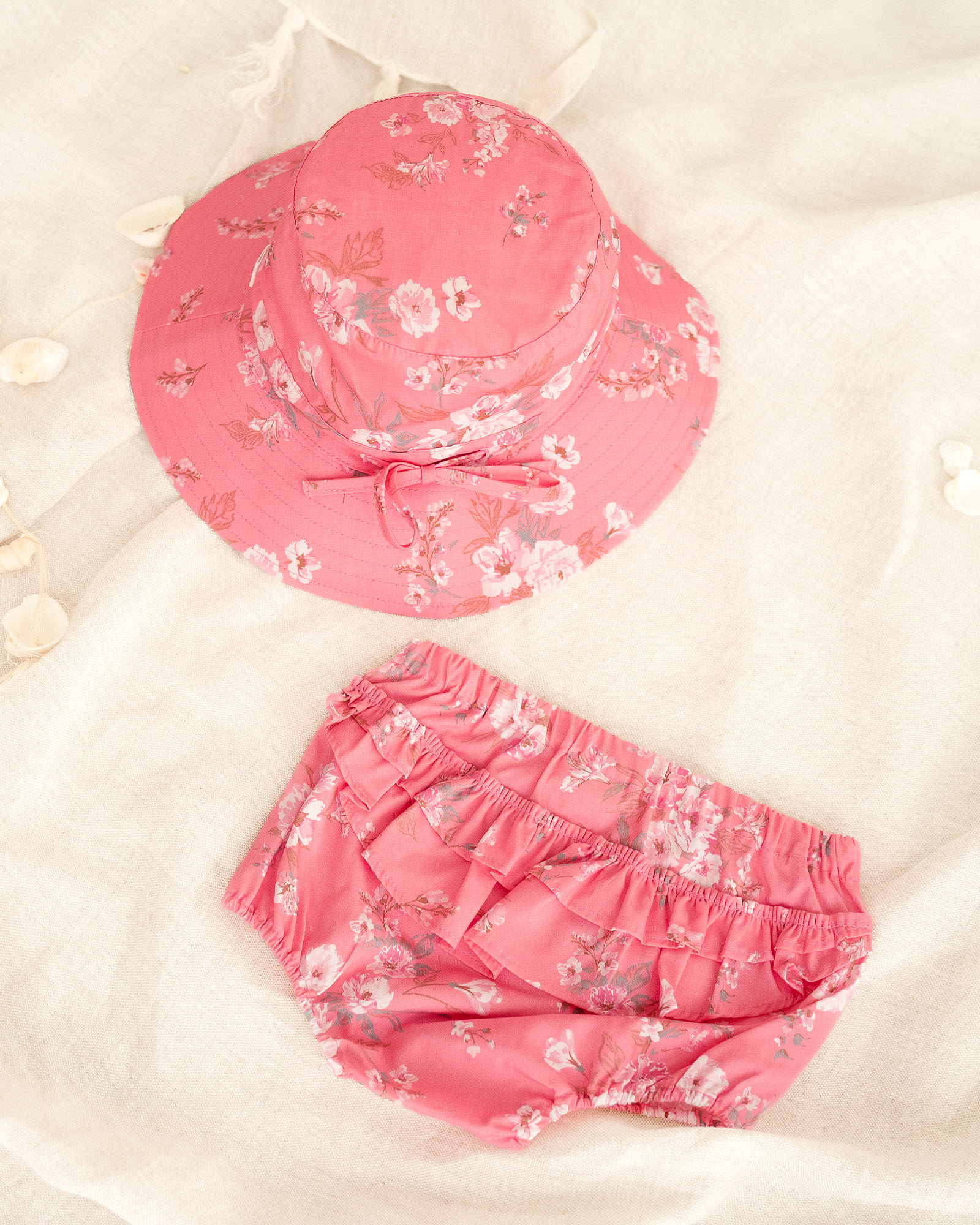 Charming Floral Sunhat for Effortless Style
