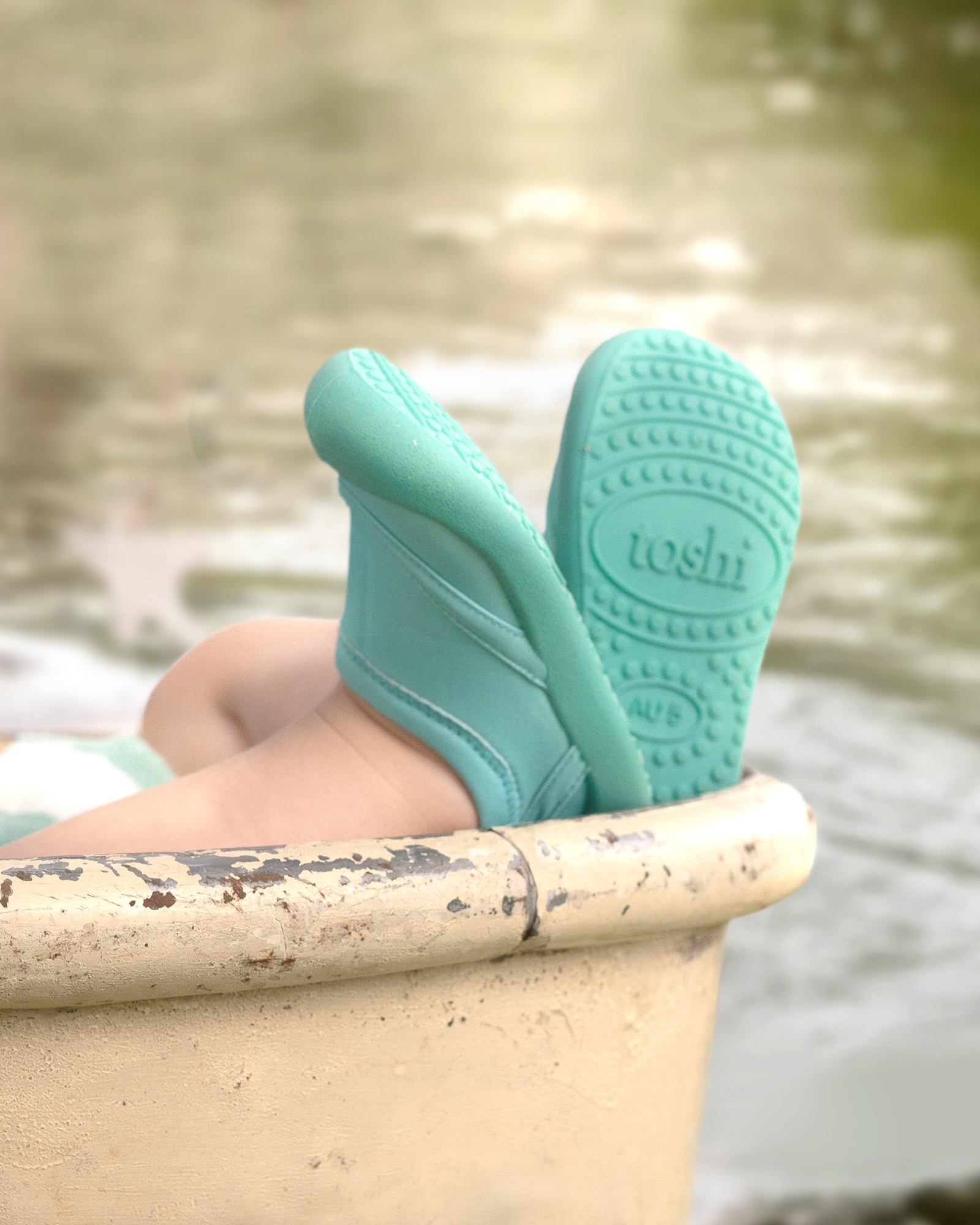 Safe Comfortable Swim Booties for Active Kids
