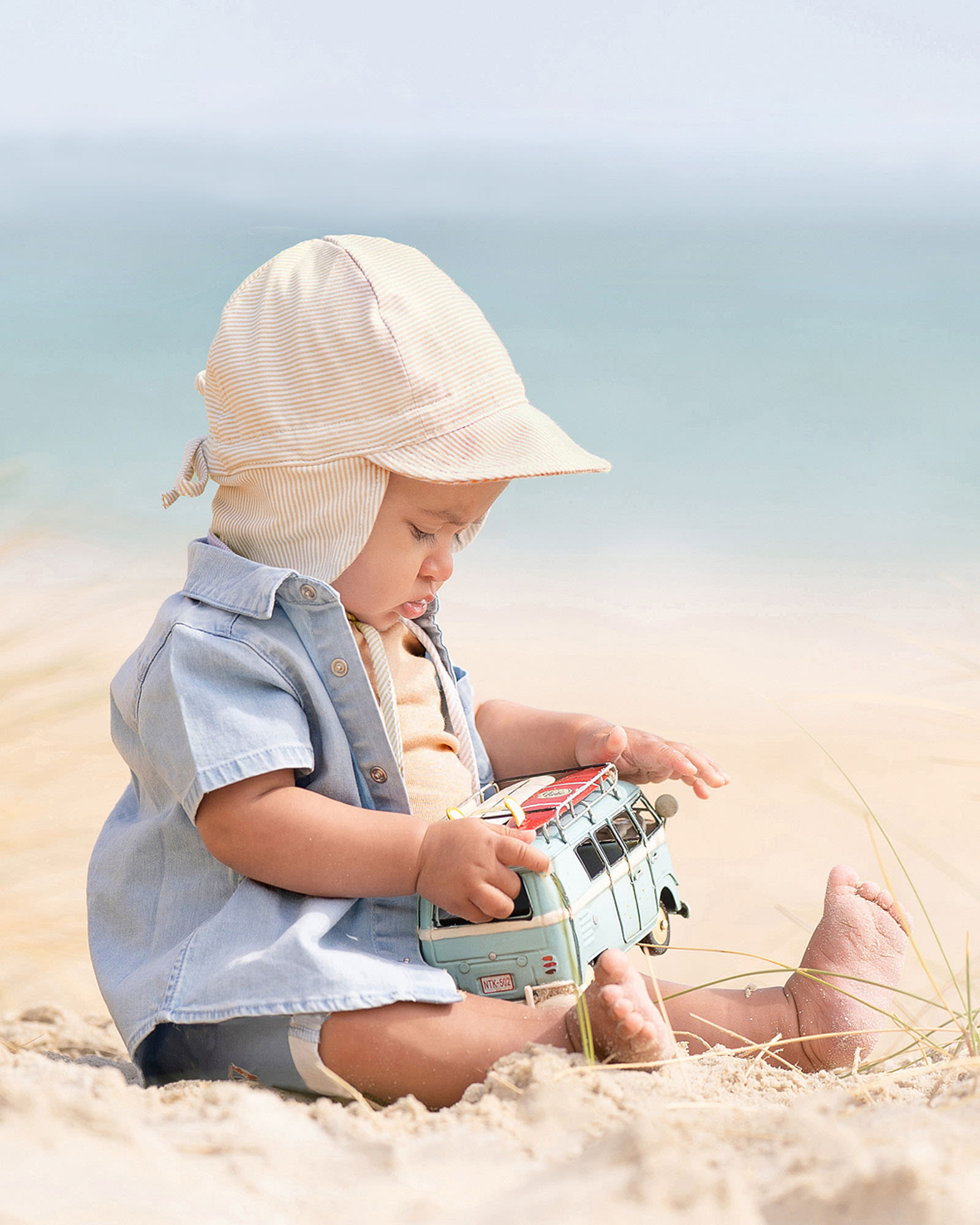 Soft breathable cotton shirt for active kids