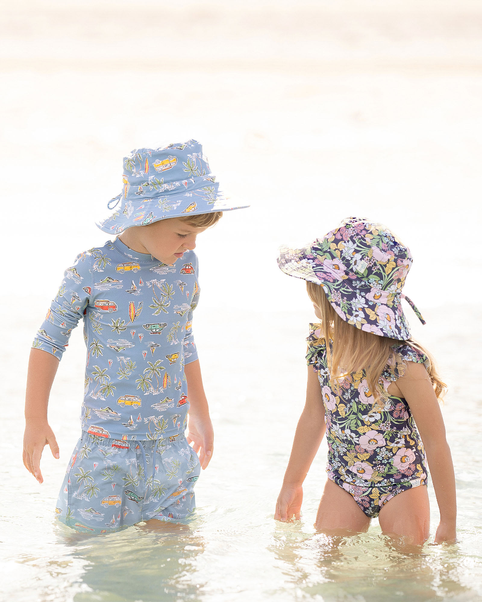 Stand Out in Unique Floral Swimwear