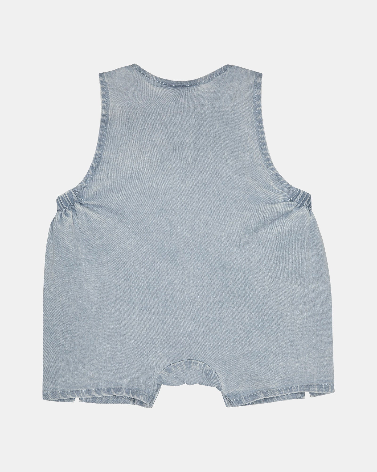 Soft breathable cotton romper for all-day comfort
