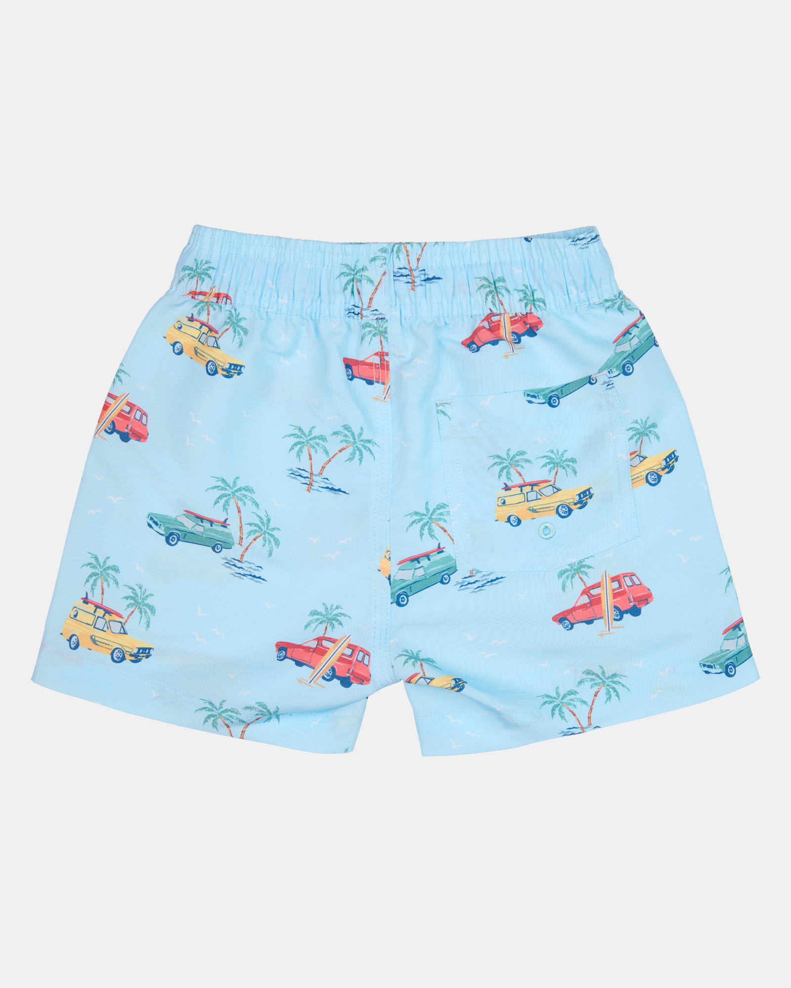 Secure, Adjustable Swim Boardies for Active Kids