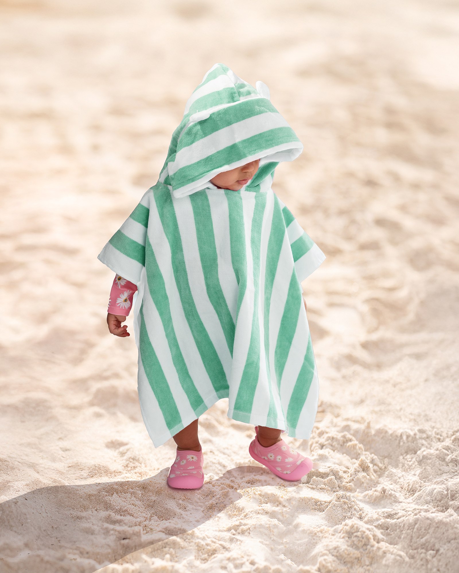Soft Cotton Hooded Towel for Lasting Comfort