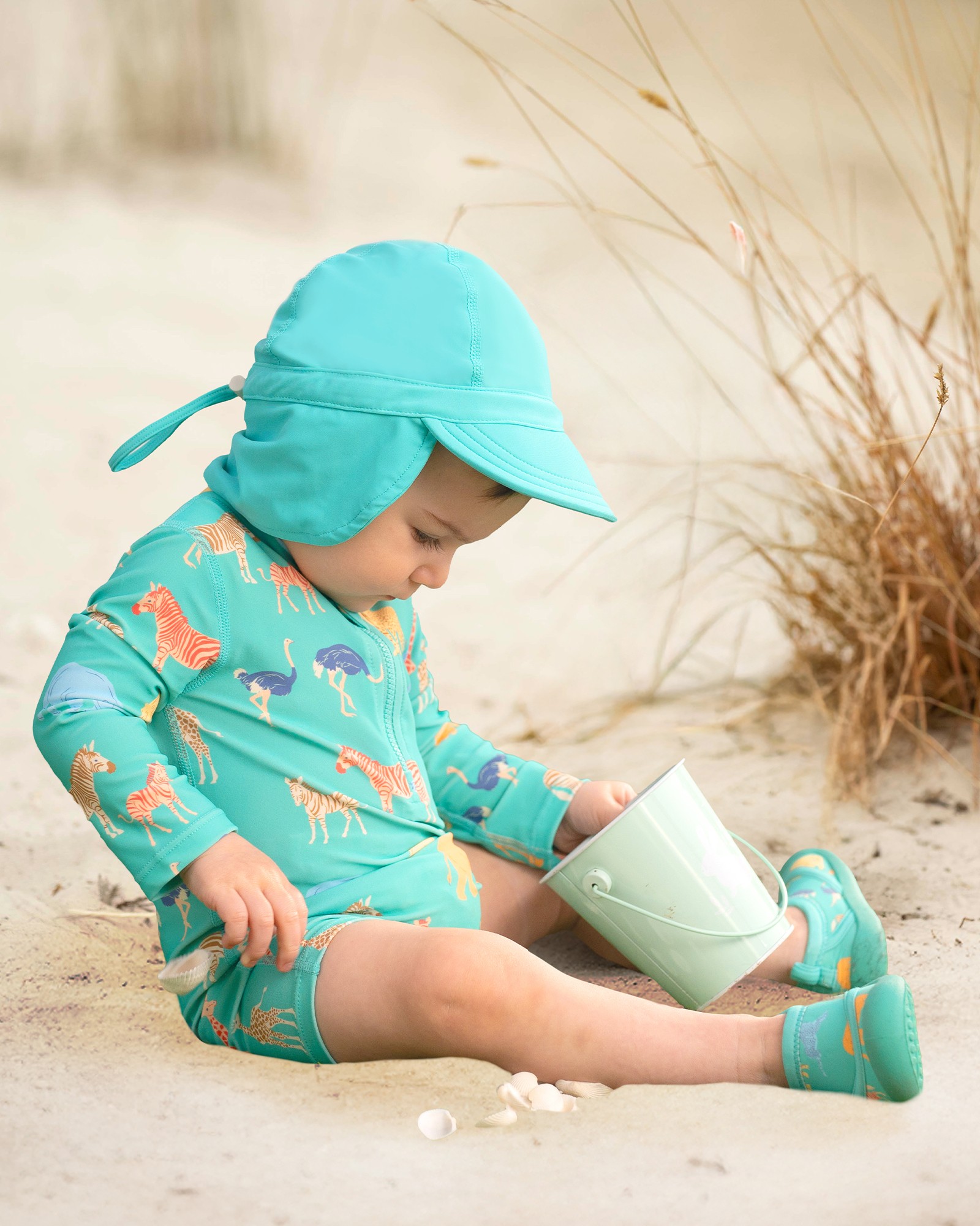 Gentle Swim Booties for Delicate Baby Skin
