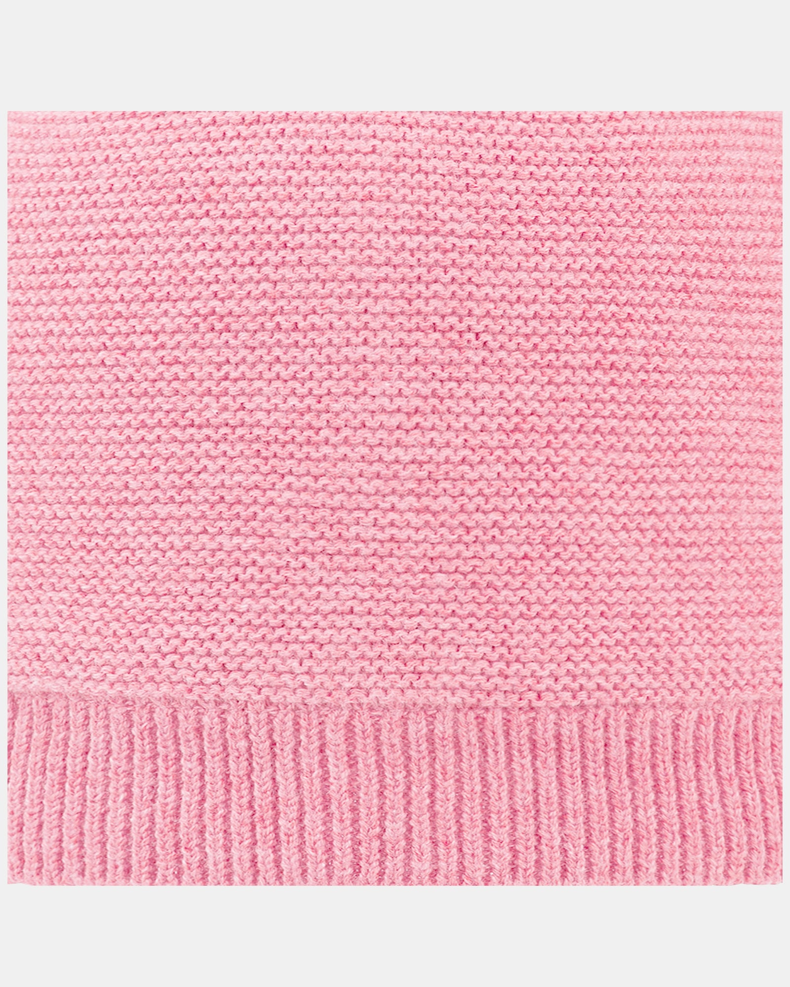 Comfortable beanie stays secure during play