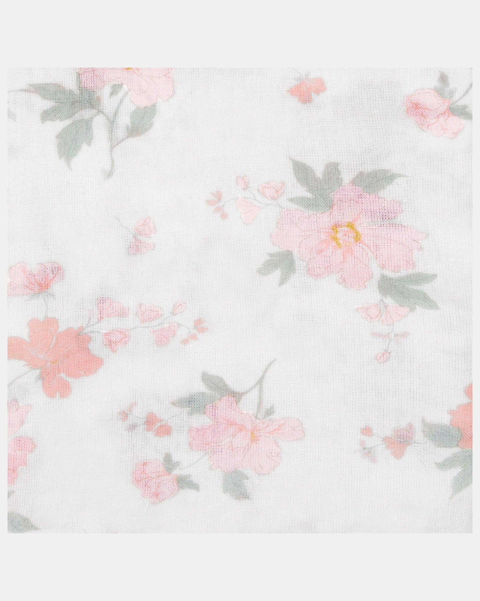 Timeless Floral Muslin Wrap for Everyday Comfort
