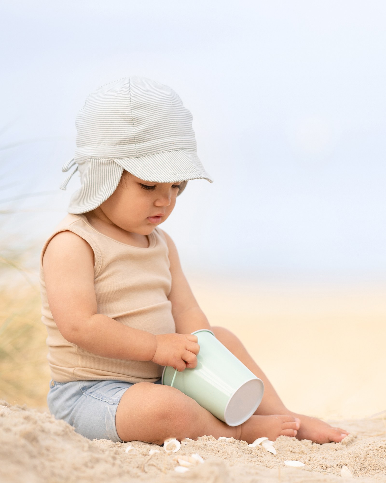 Soft Breathable Cotton Cap for Delicate Skin