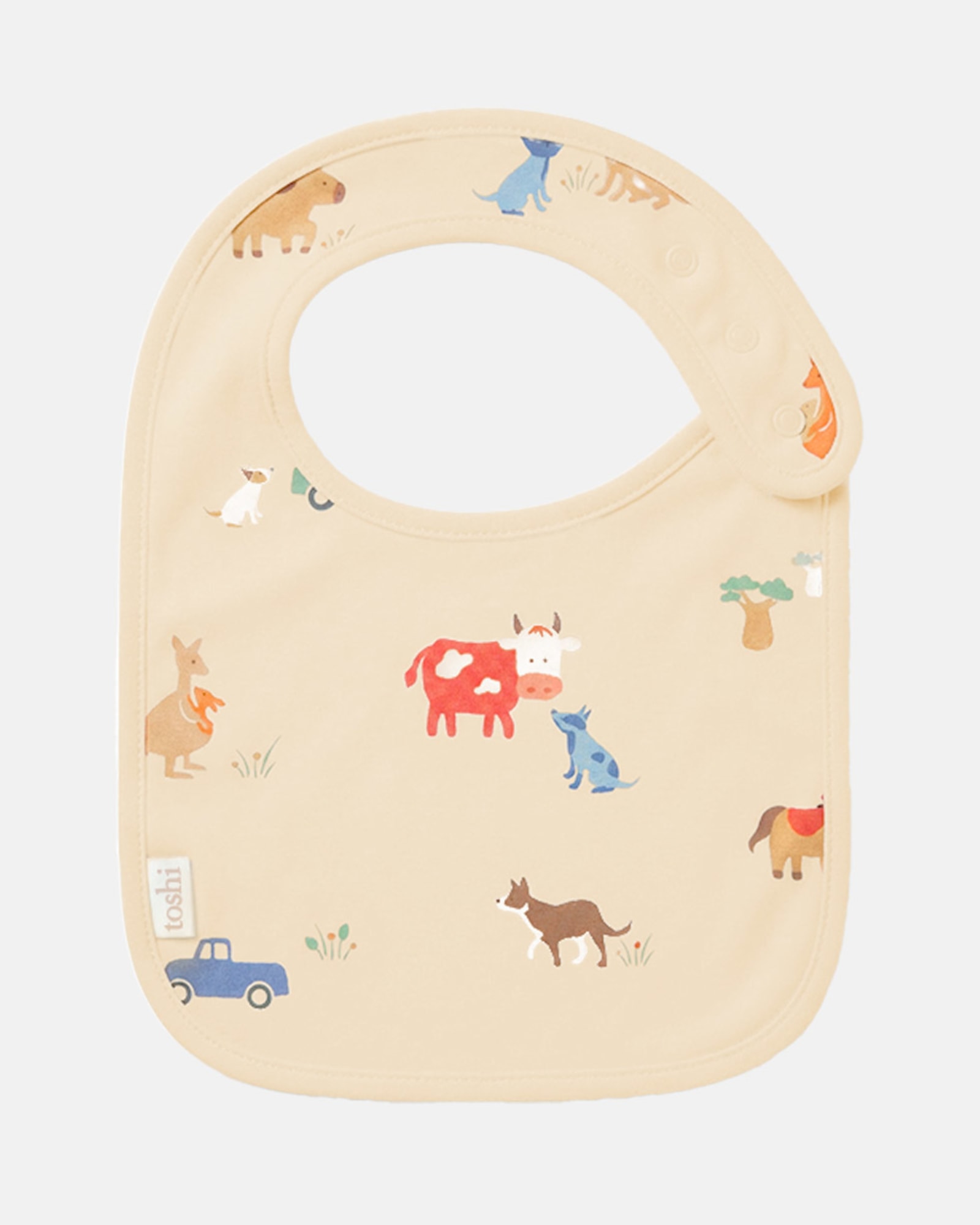 Keep Babies Dry with Soft Absorbent Bib