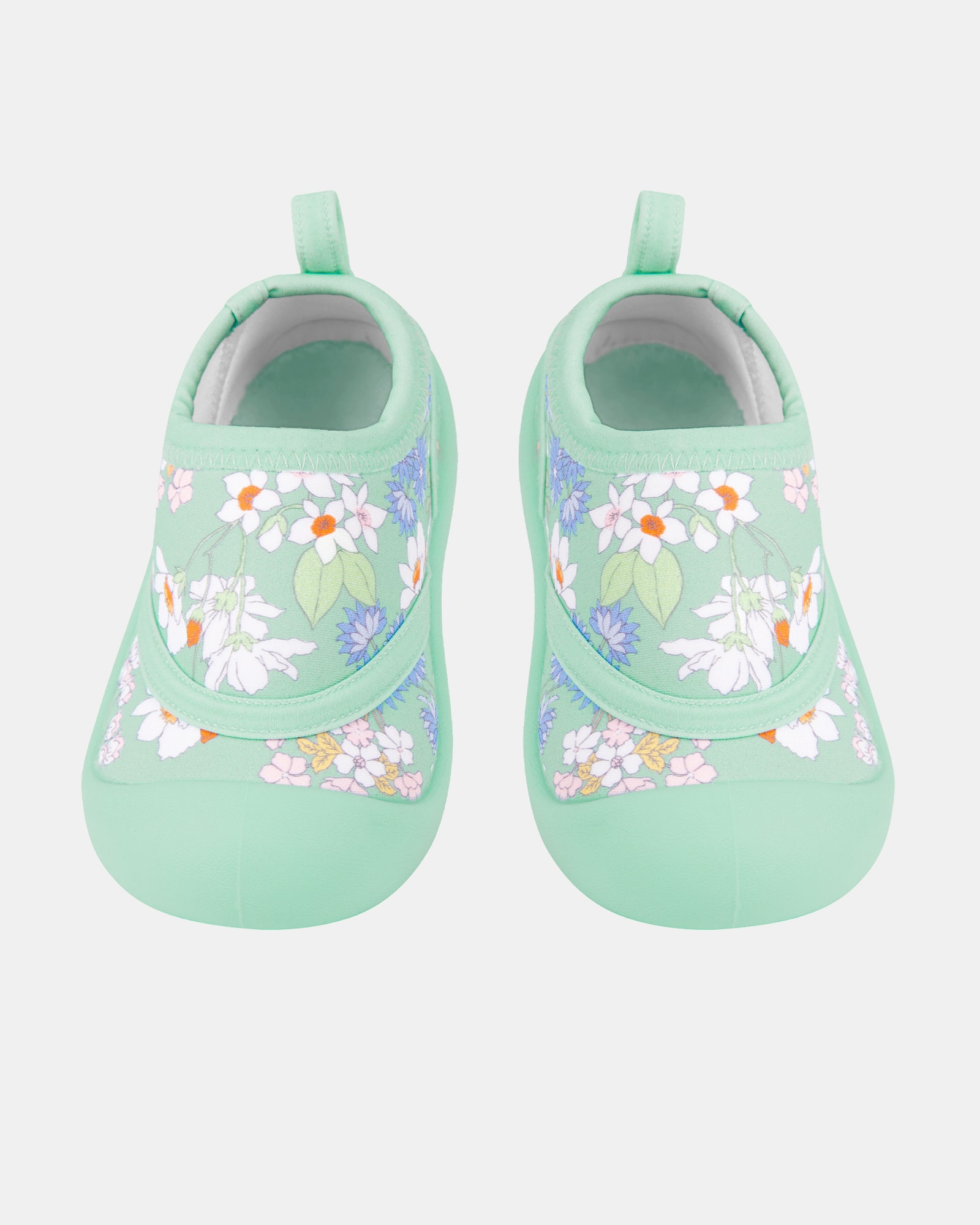 Playful Floral Booties for Stylish Swimmers