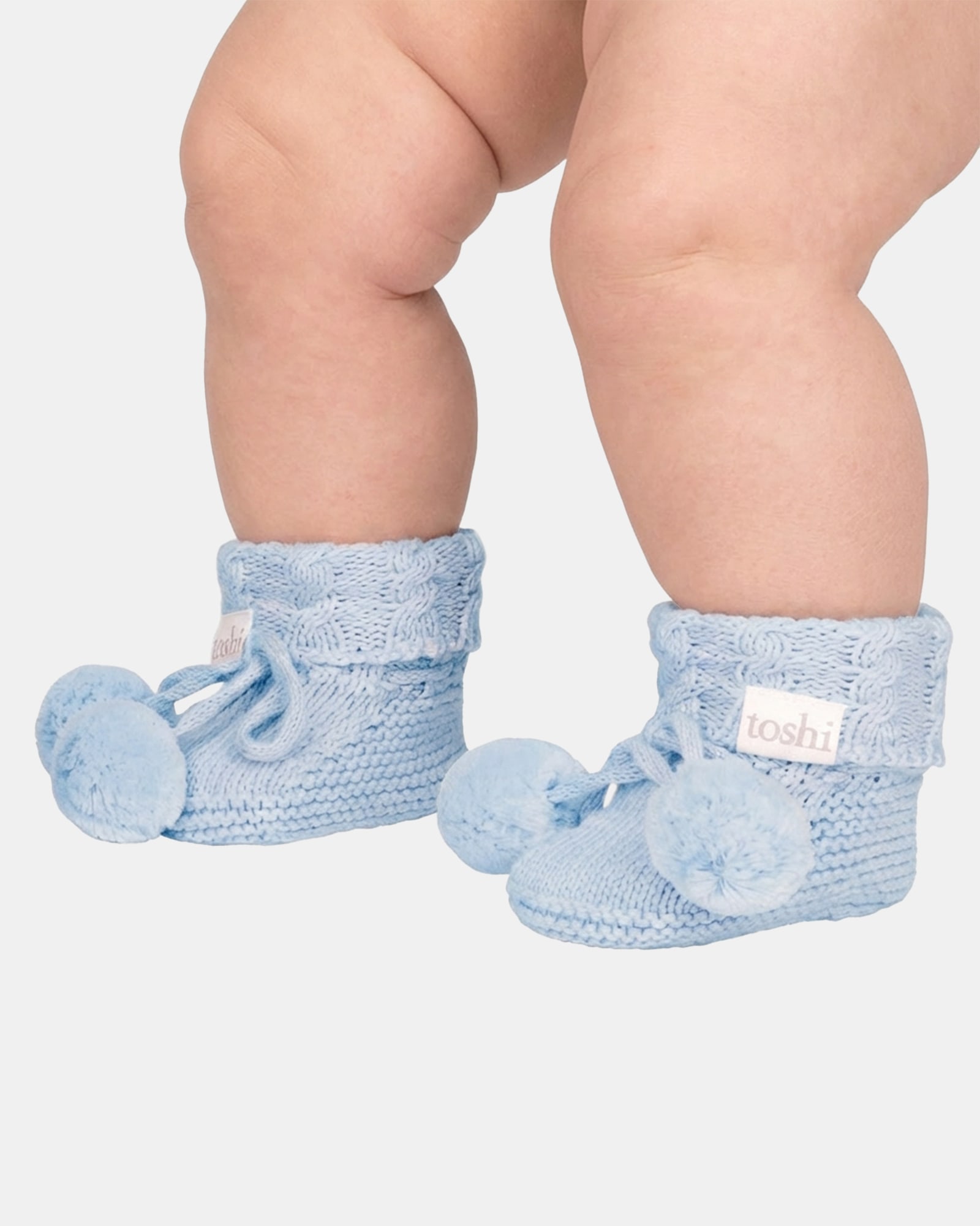 Secure Comfortable Booties for Active Babies
