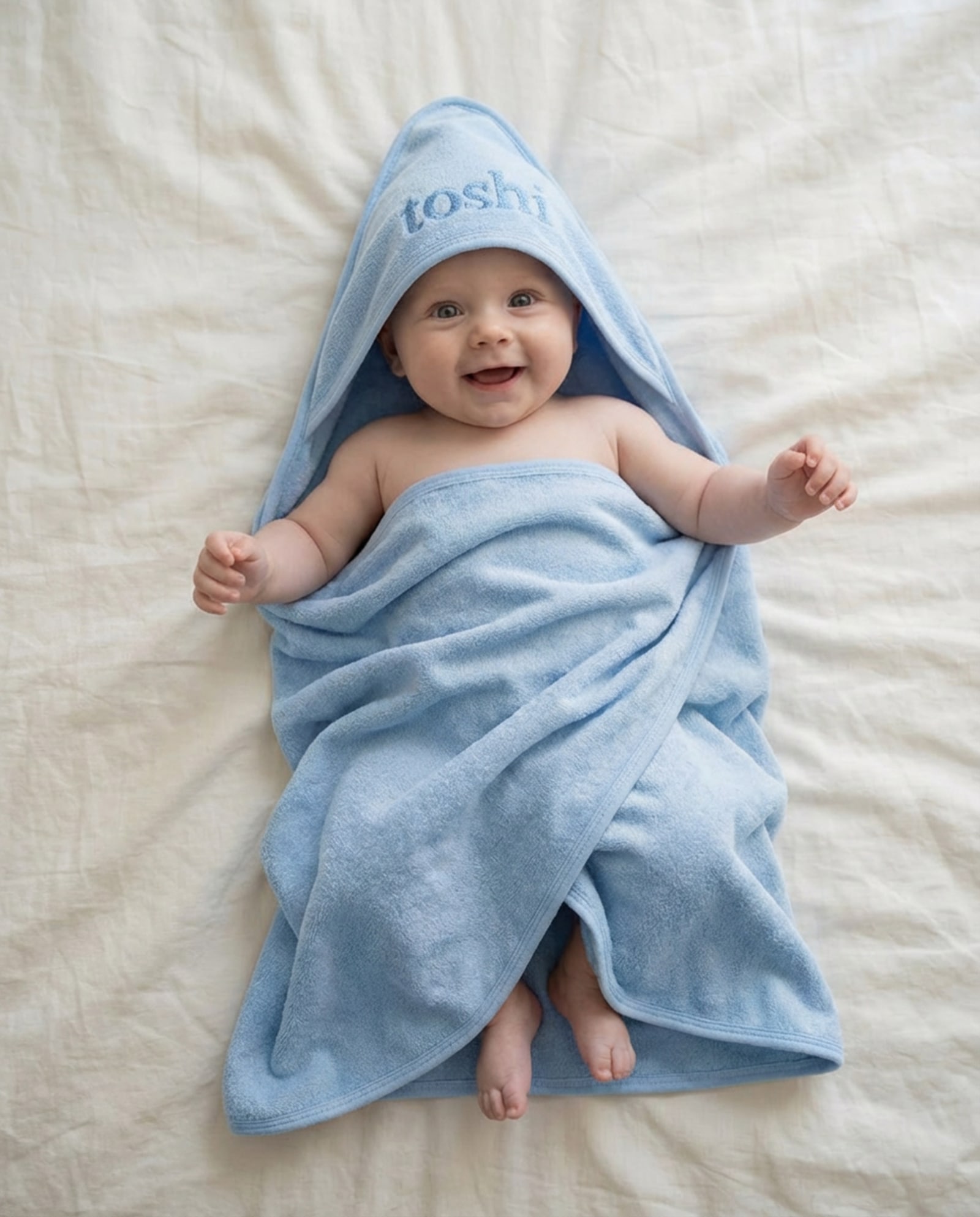 Gentle Cotton Towel for Cozy Baby Cuddles