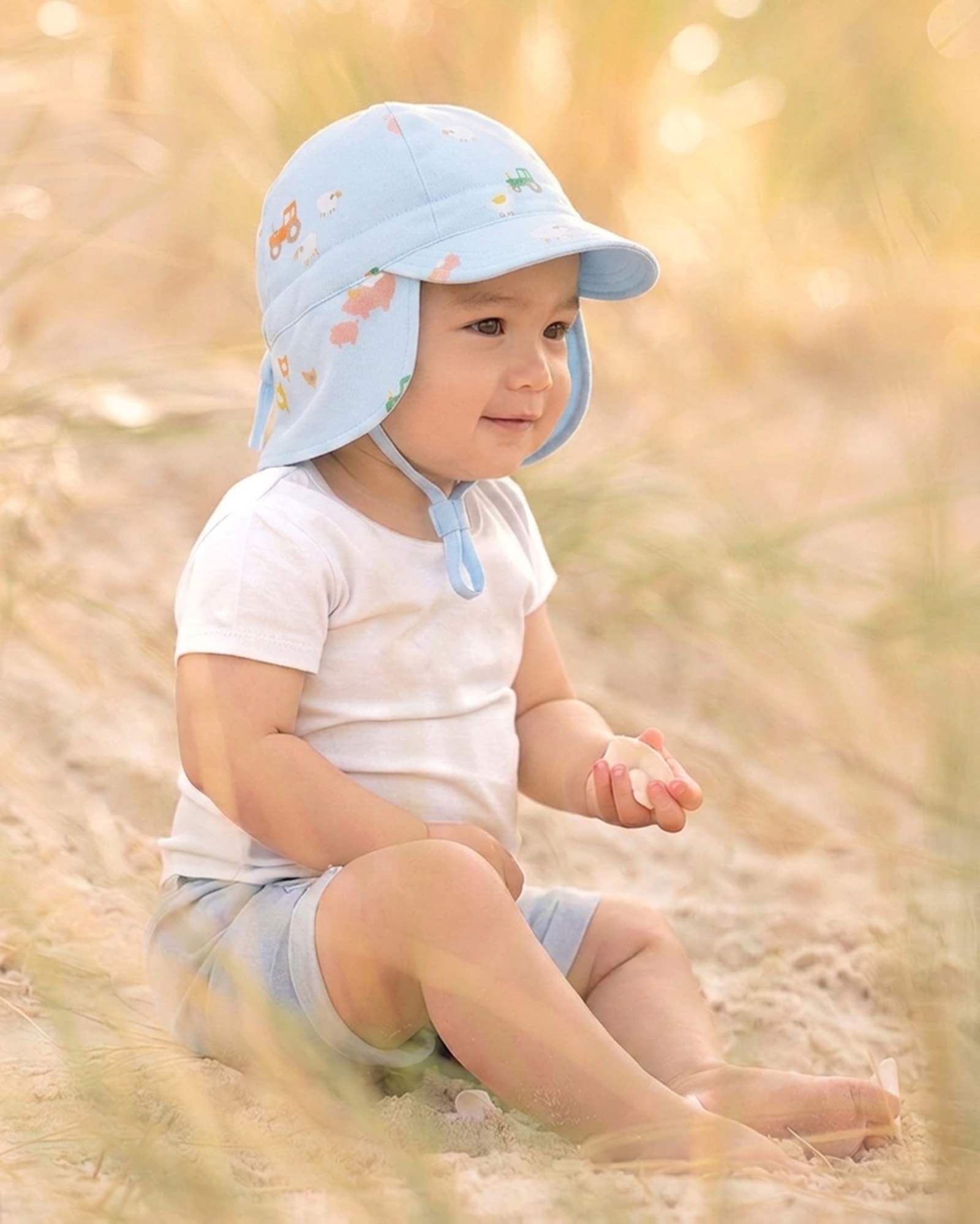 Soft breathable cotton cap for all-day comfort