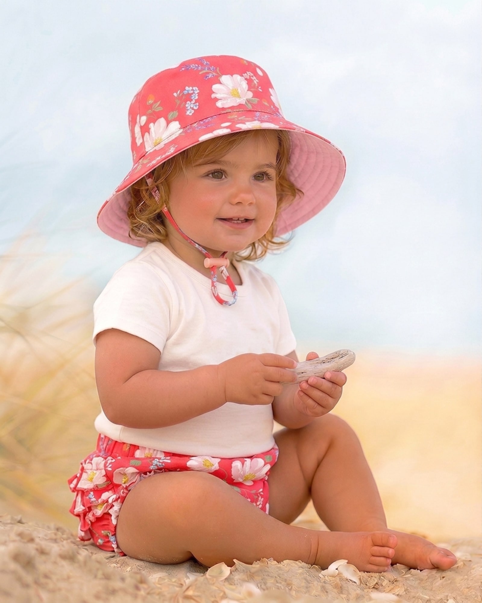 Soft Breathable Cotton Sun Hat for Kids