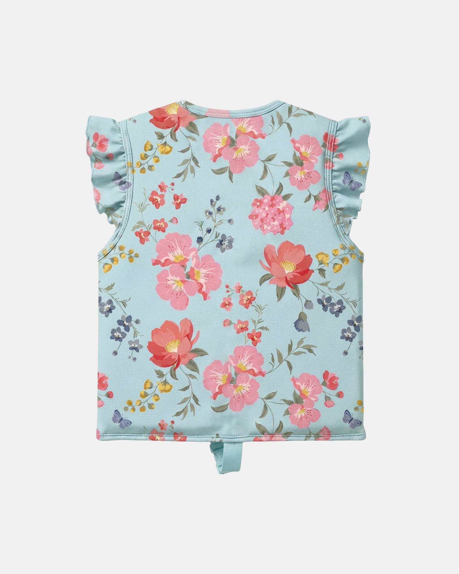 Vibrant Aquamarine Vest for Confident Swimming