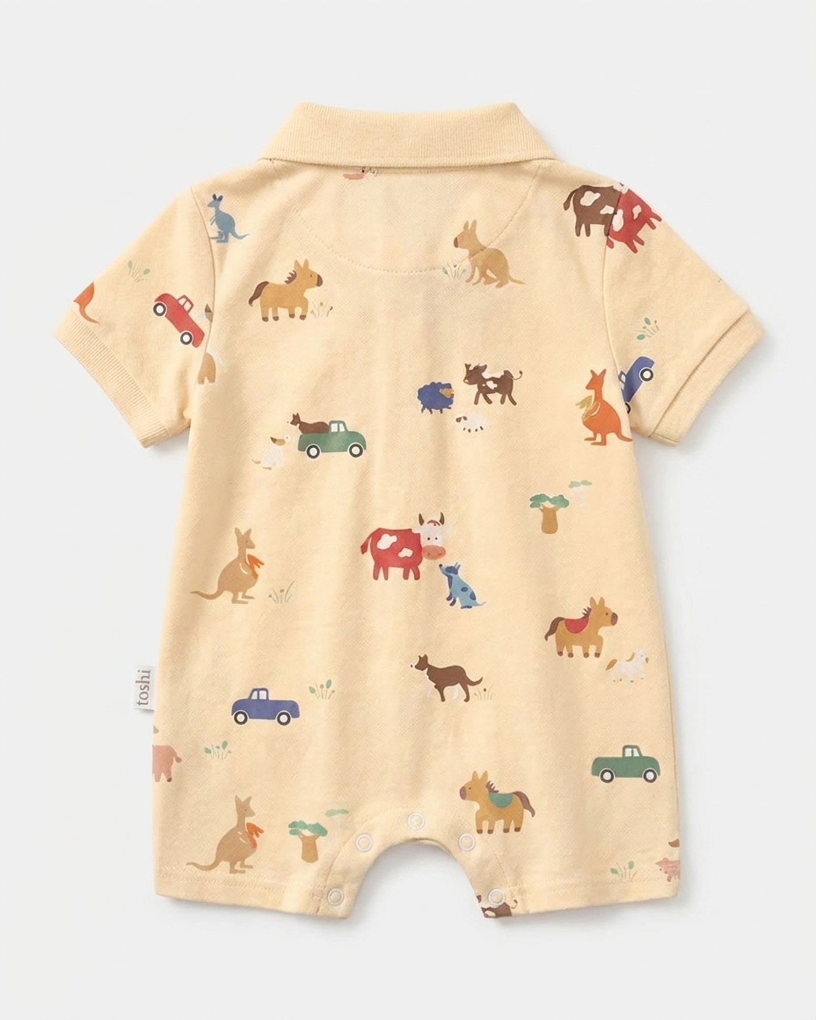 Soft breathable cotton onesie for all-day comfort