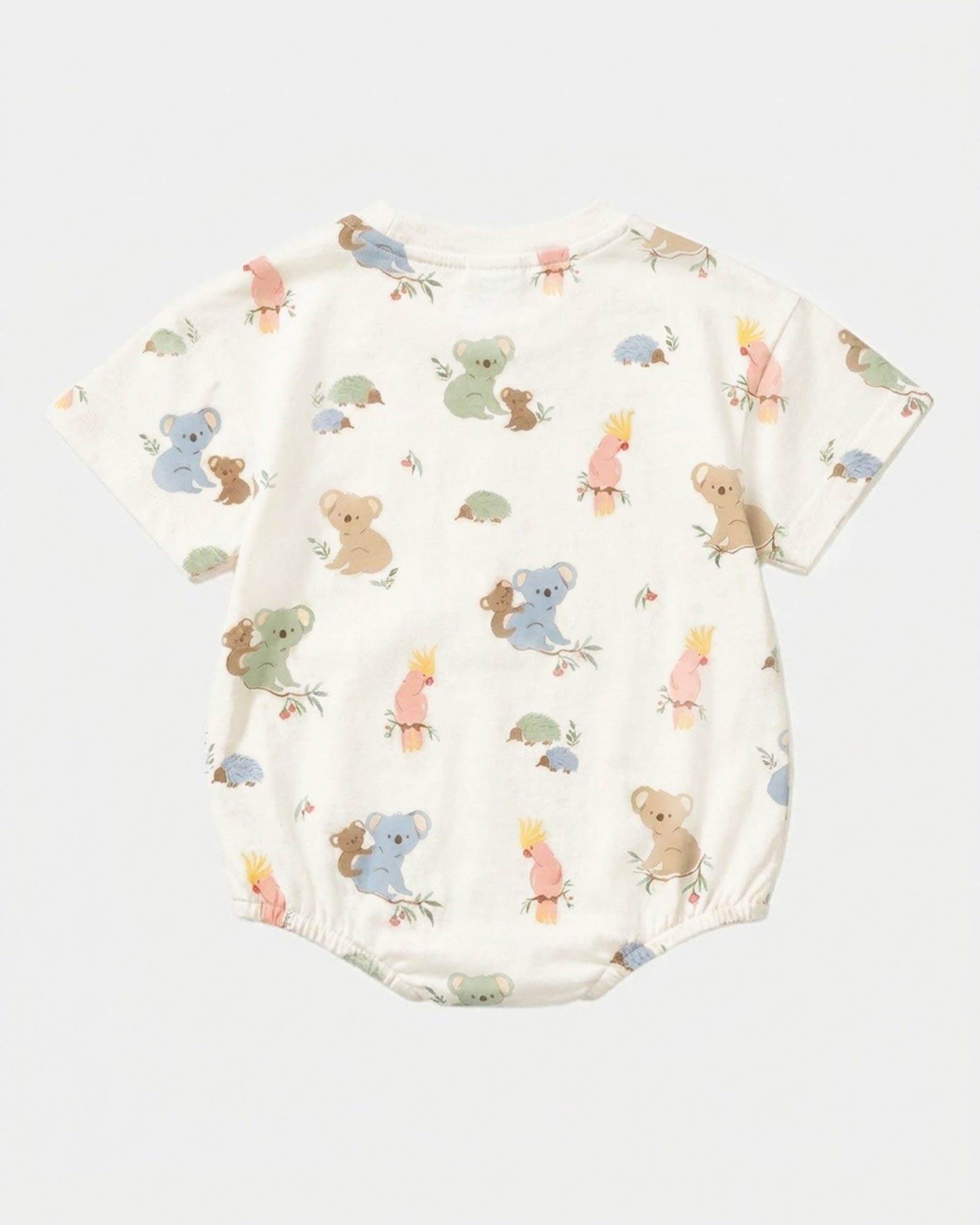 Soft breathable cotton onesie for active babies