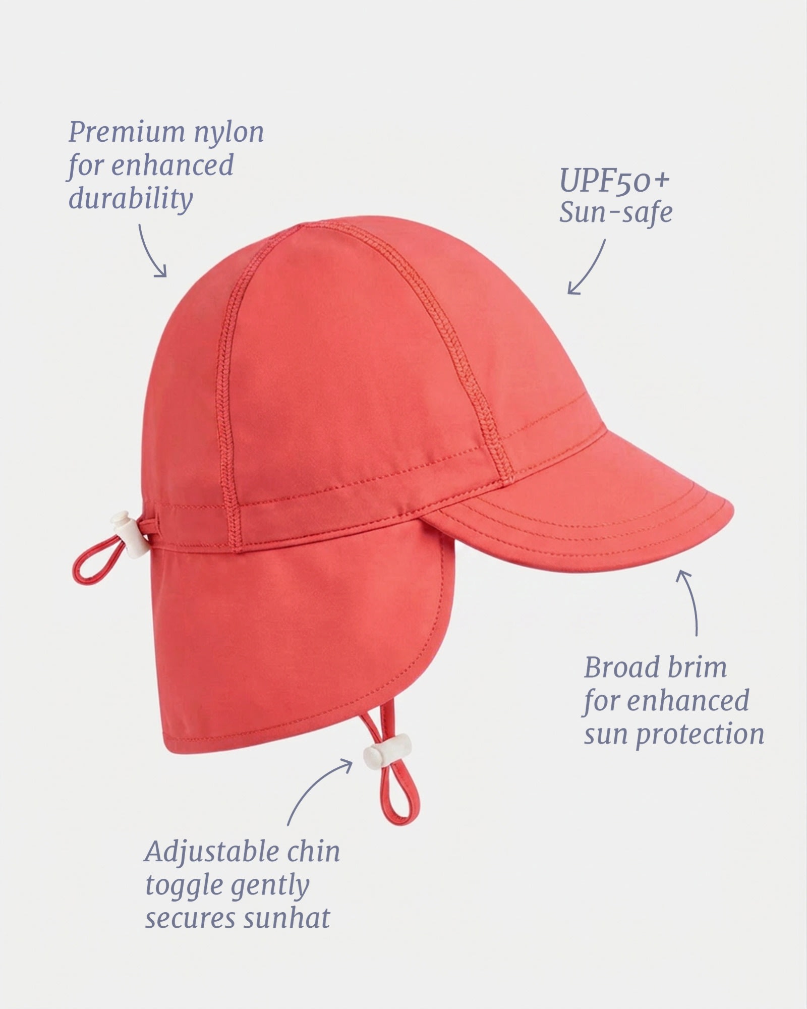 All day comfort with ultra soft nylon