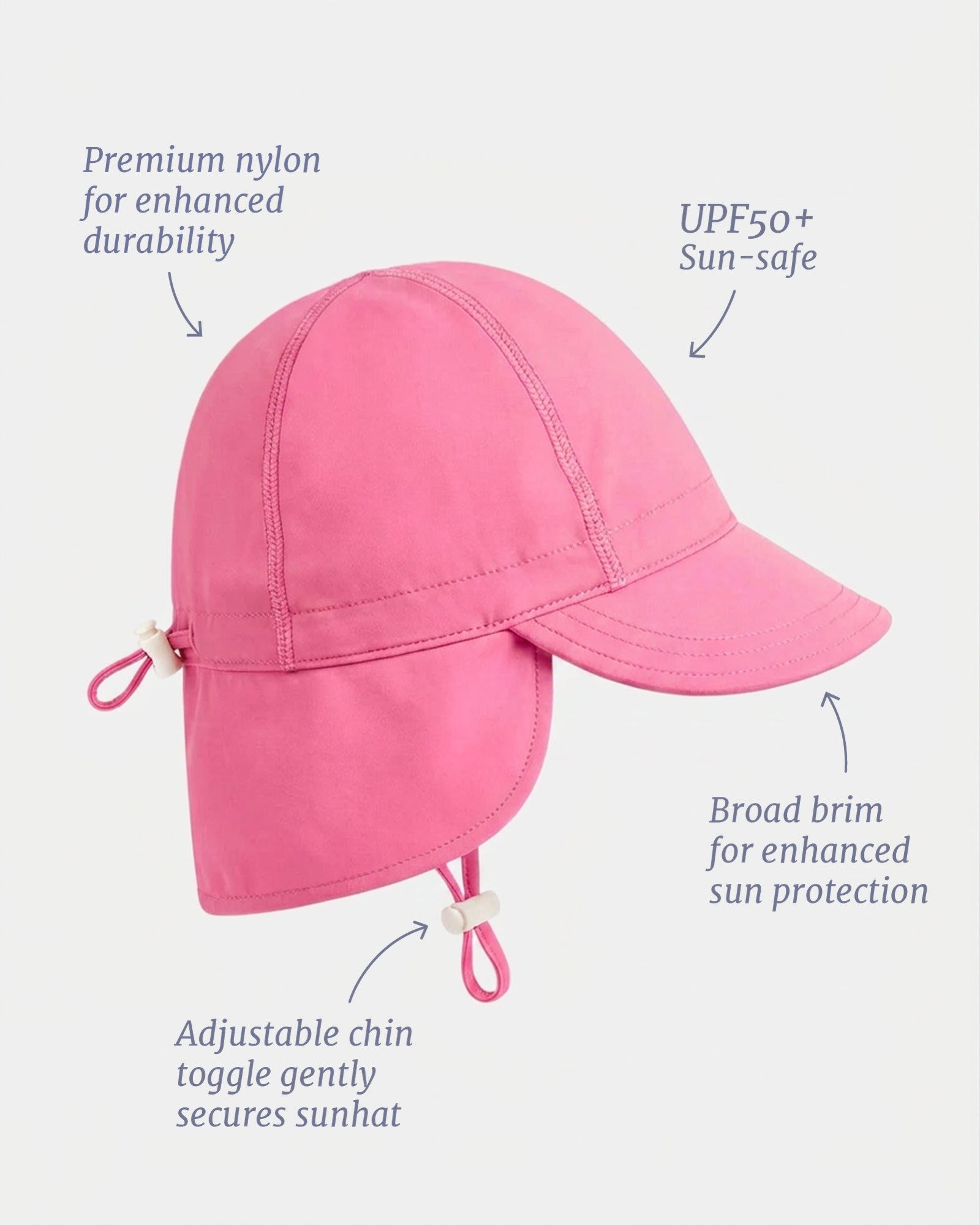 Stay Sun Safe in Stylish Pink Swim Cap