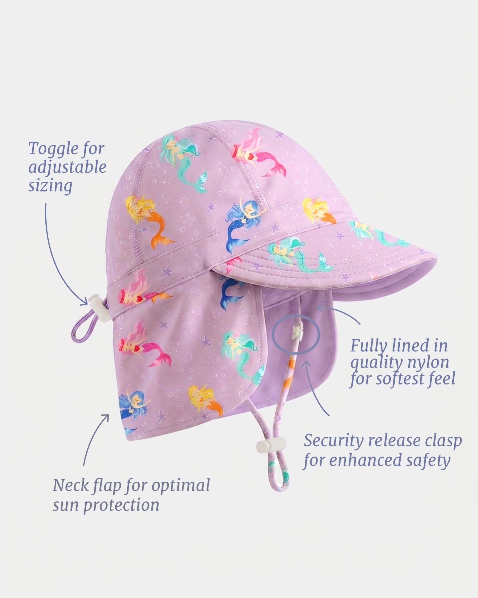 Enchanting Sun Protection for Little Mermaids