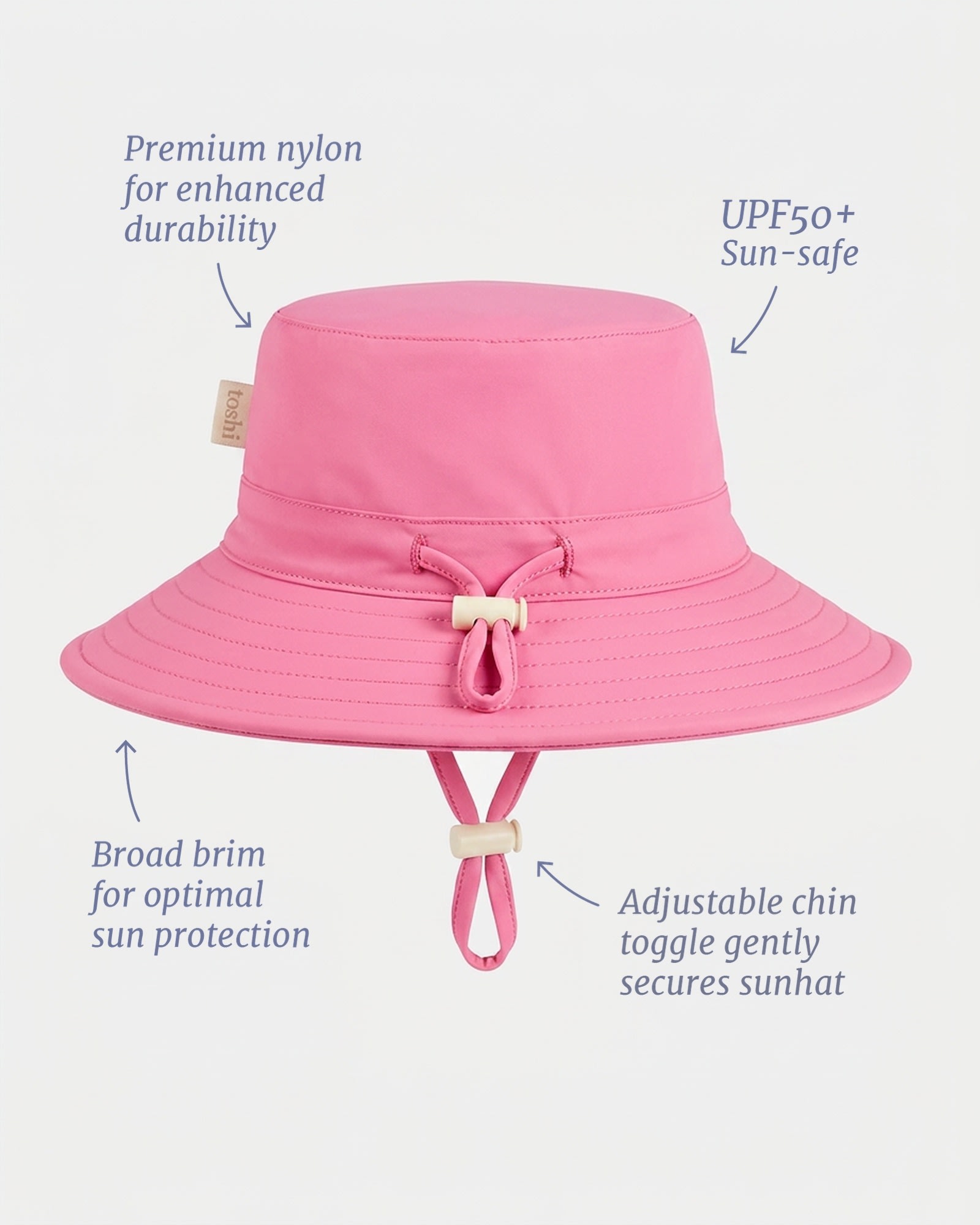 Chic Sun Protection with Original Pink Print