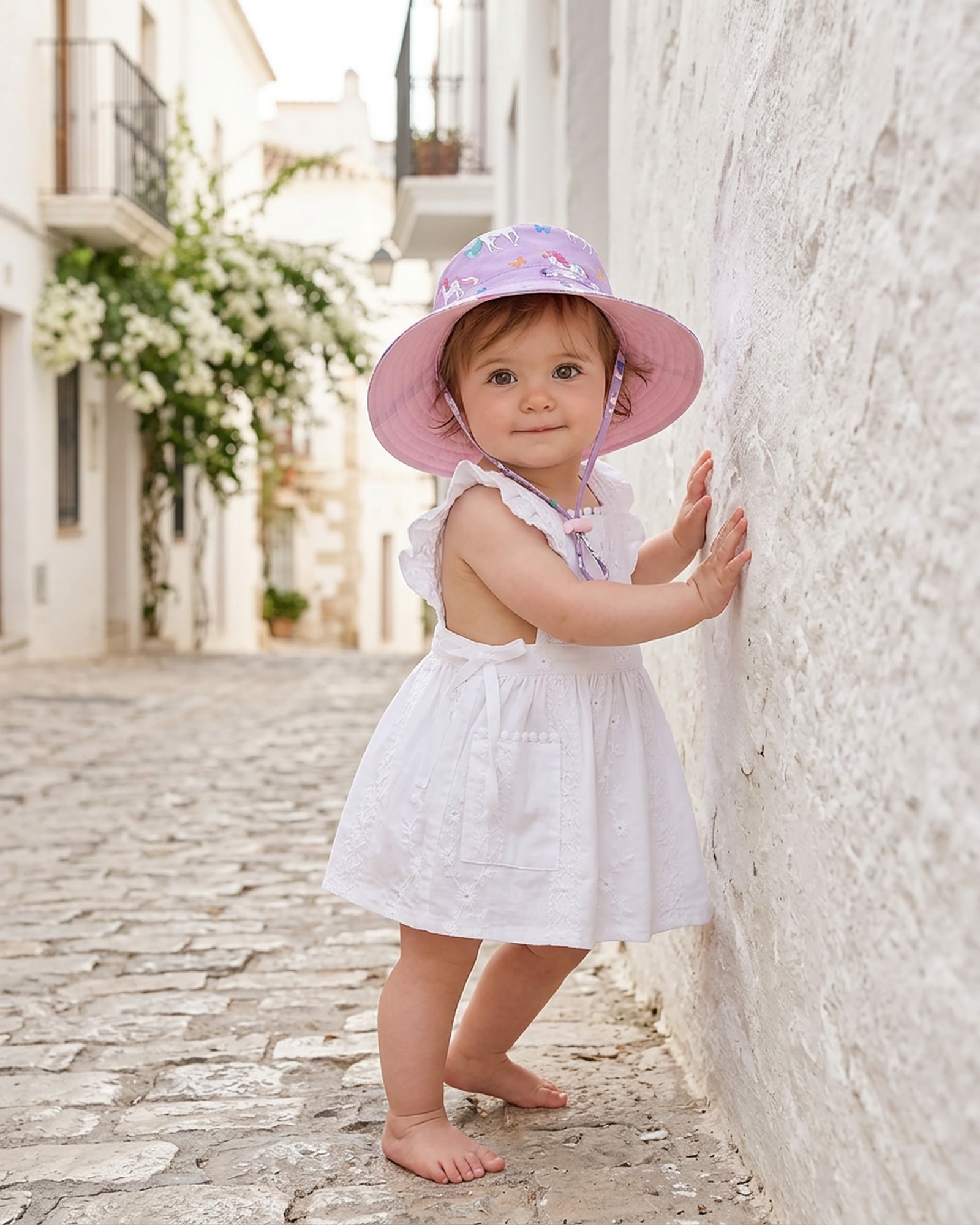 Soft Cotton Sun Hat for Delicate Skin