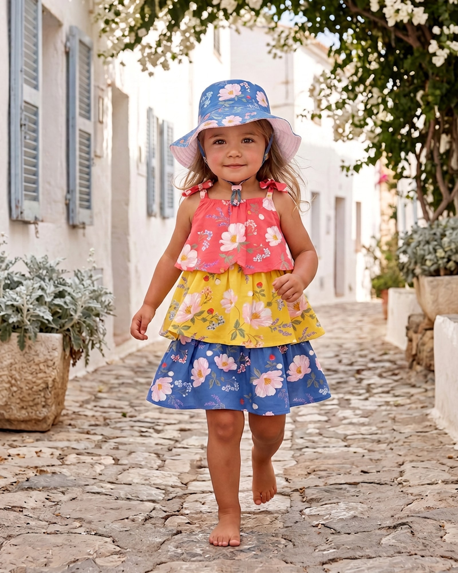 Soft Breathable Cotton Sun Hat for Babies