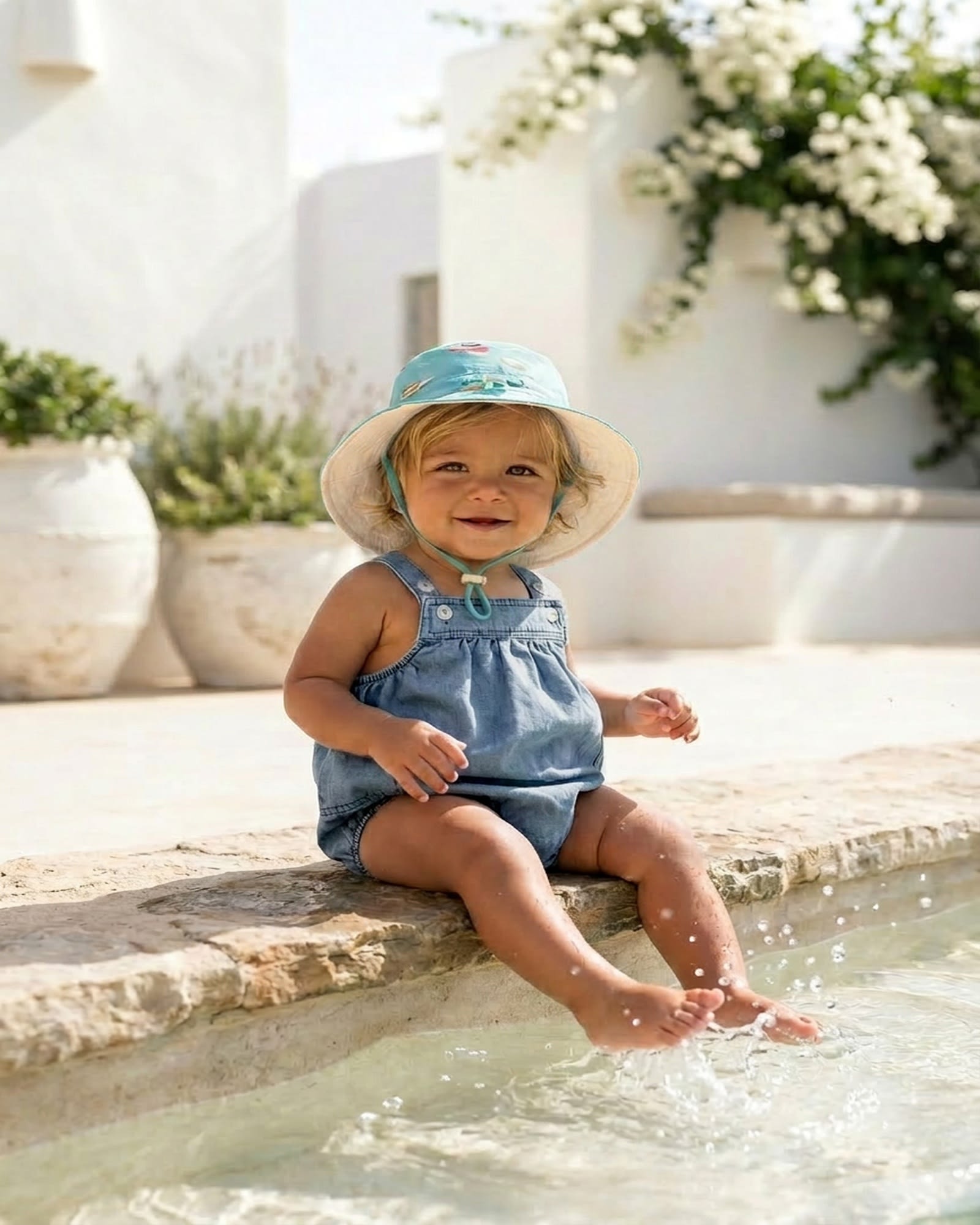 Soft Cotton Sunhat for Delicate Baby Skin