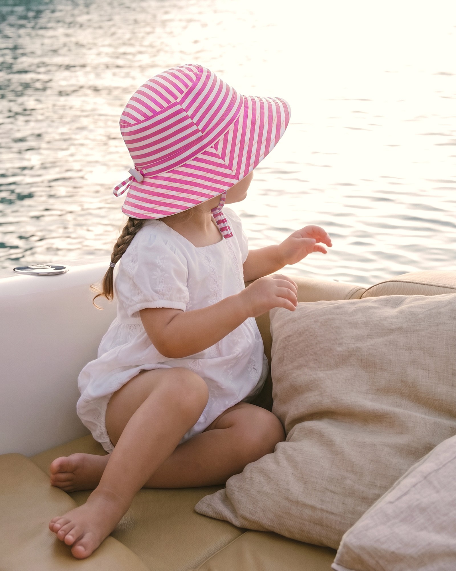 Secure Comfortable Sunhat for Active Kids