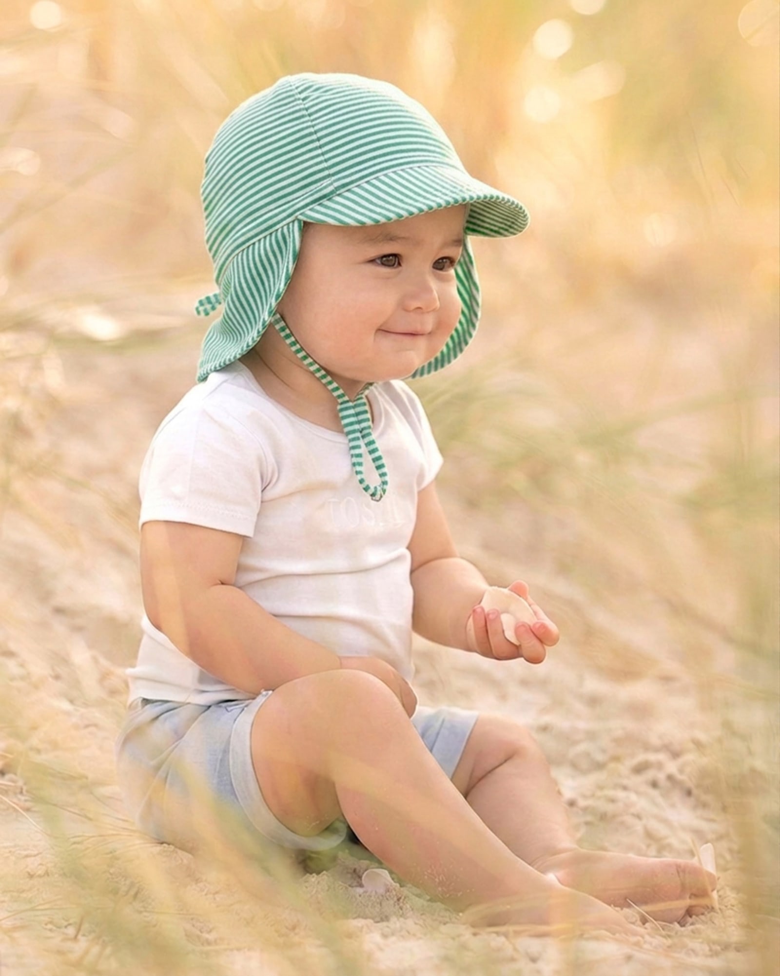 Soft Breathable Cotton Cap for Babies
