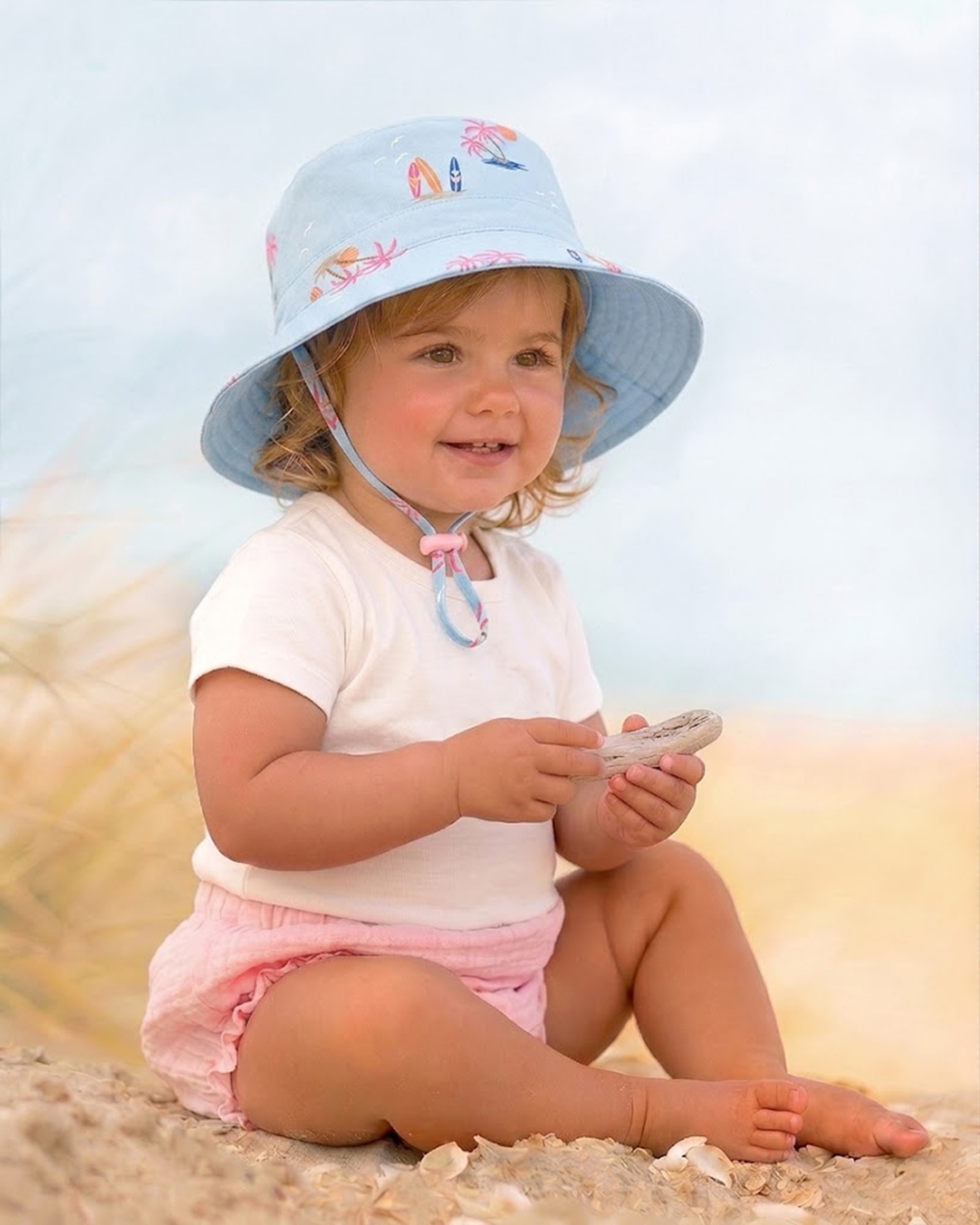 Soft Cotton Sun Hat for Sensitive Skin