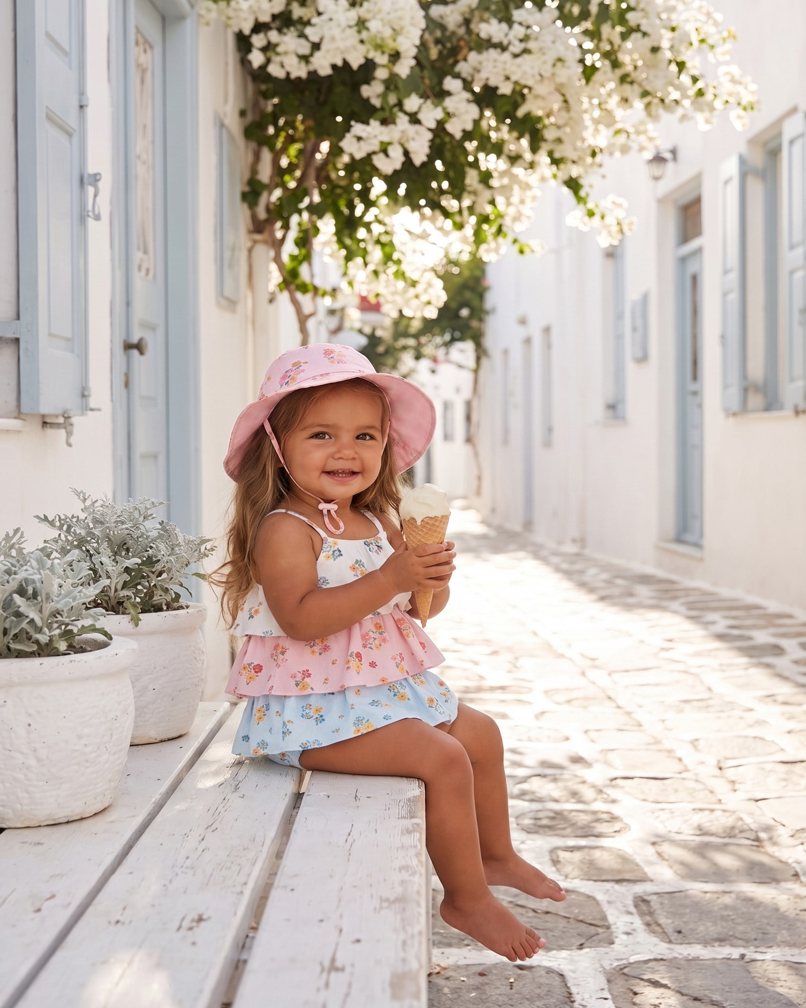 Soft breathable cotton romper for all-day comfort
