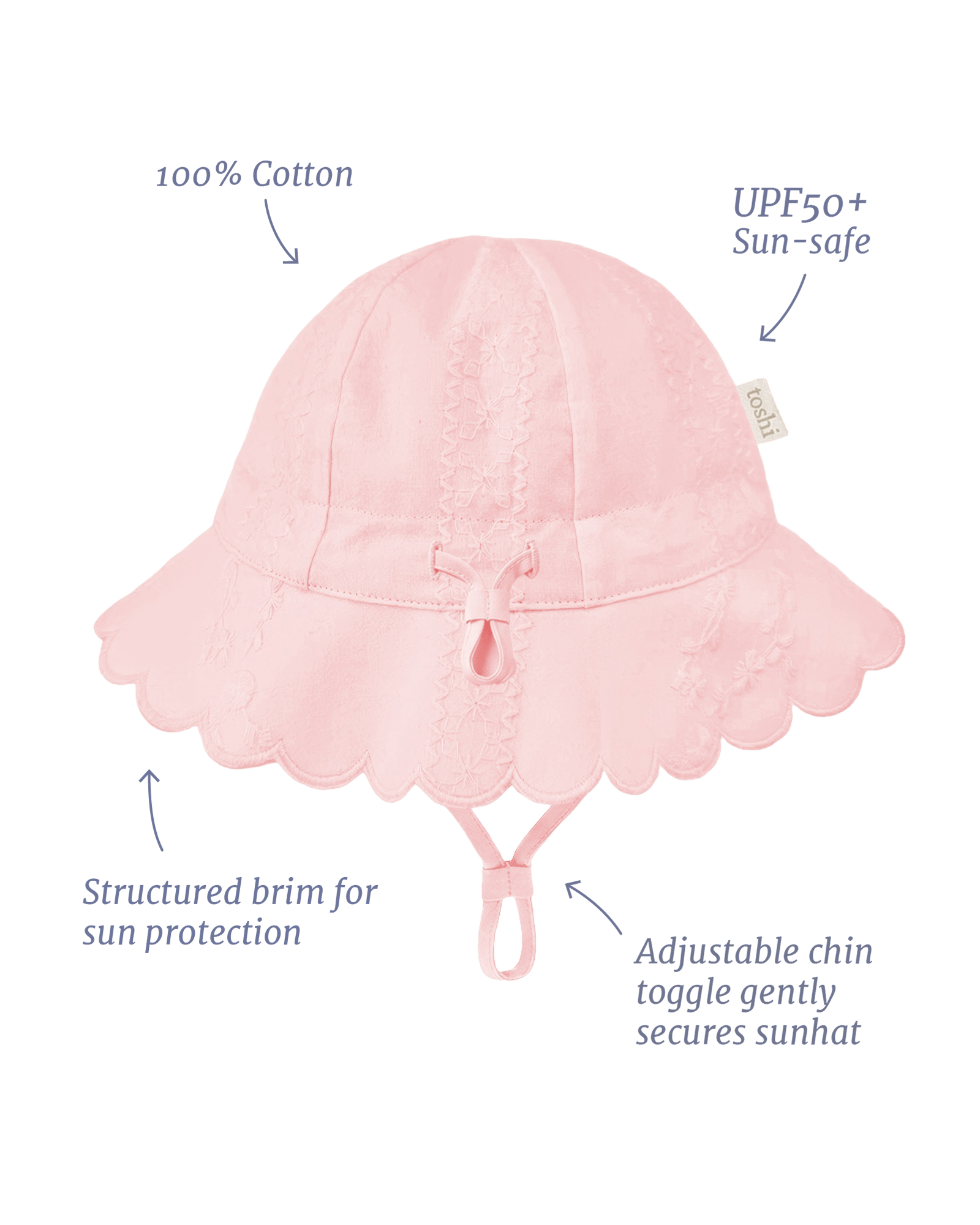 Charming Pink Bell Hat for Timeless Style