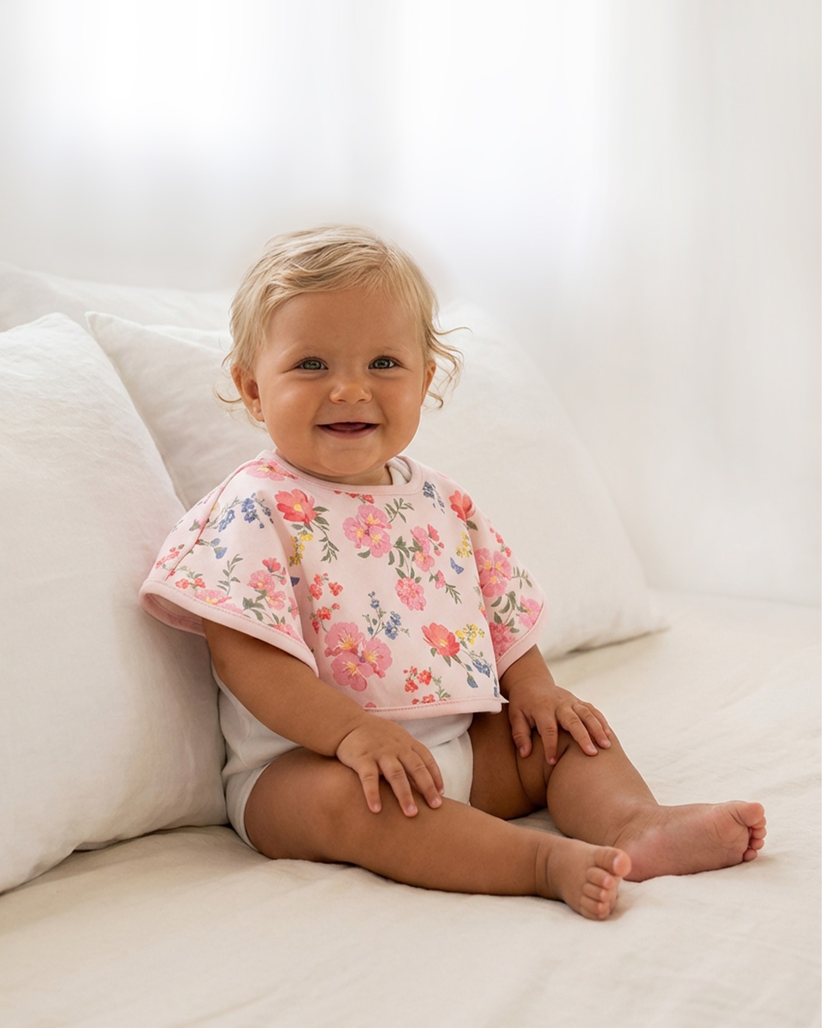 Soft Cotton Burp Cloth for Gentle Comfort