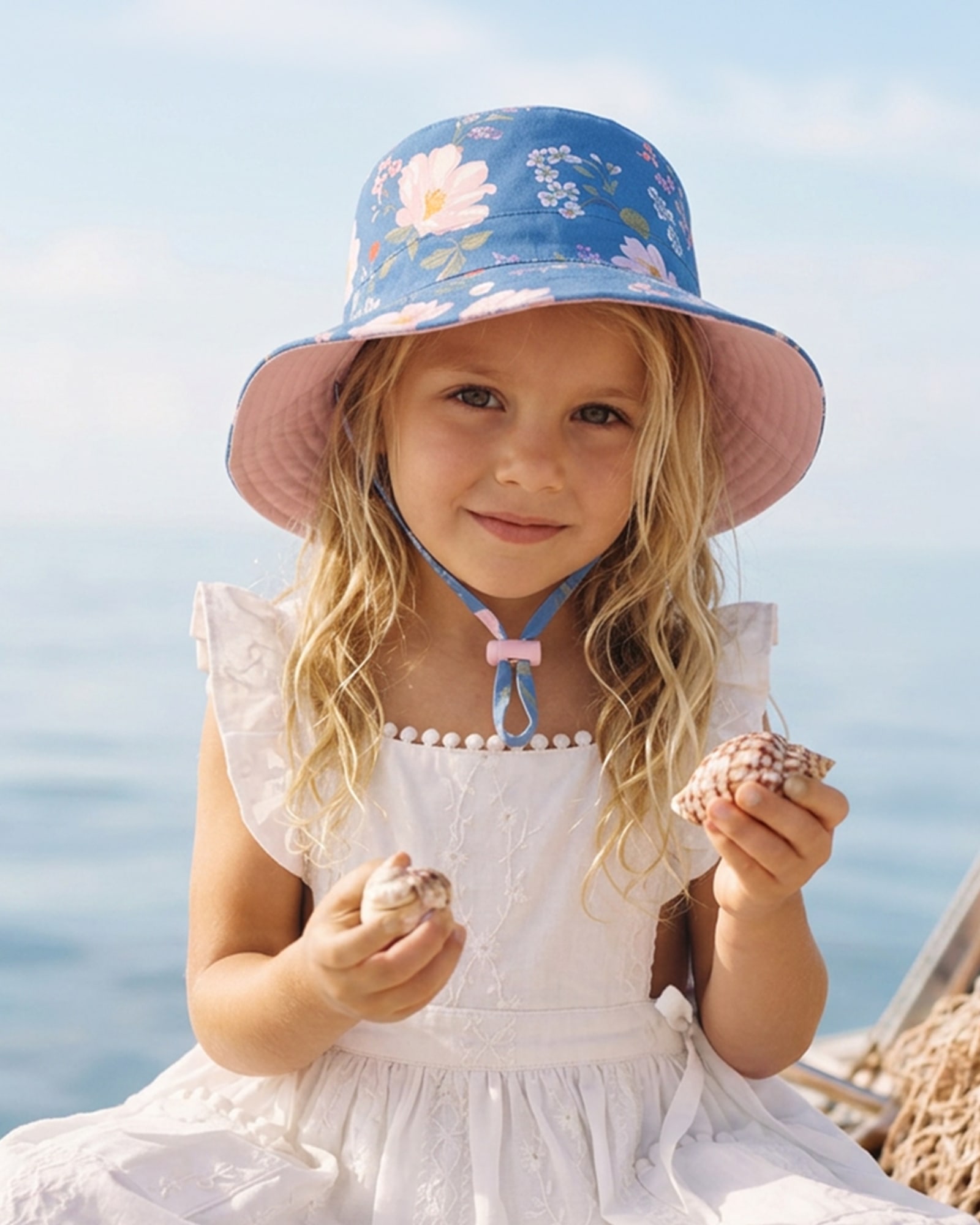 Soft Breathable Cotton Sun Hat for Babies