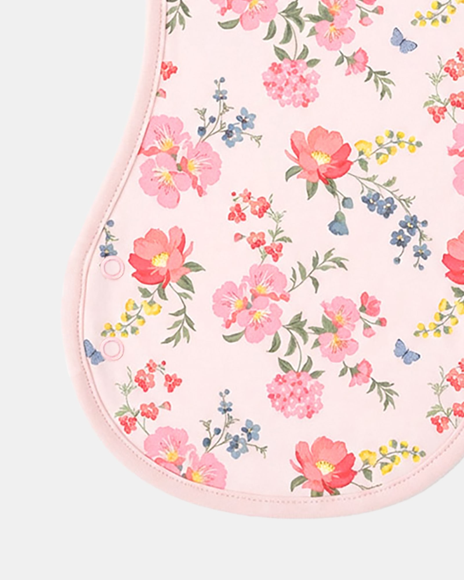 Extra Large Floral Burp Cloth for Stylish Coverage