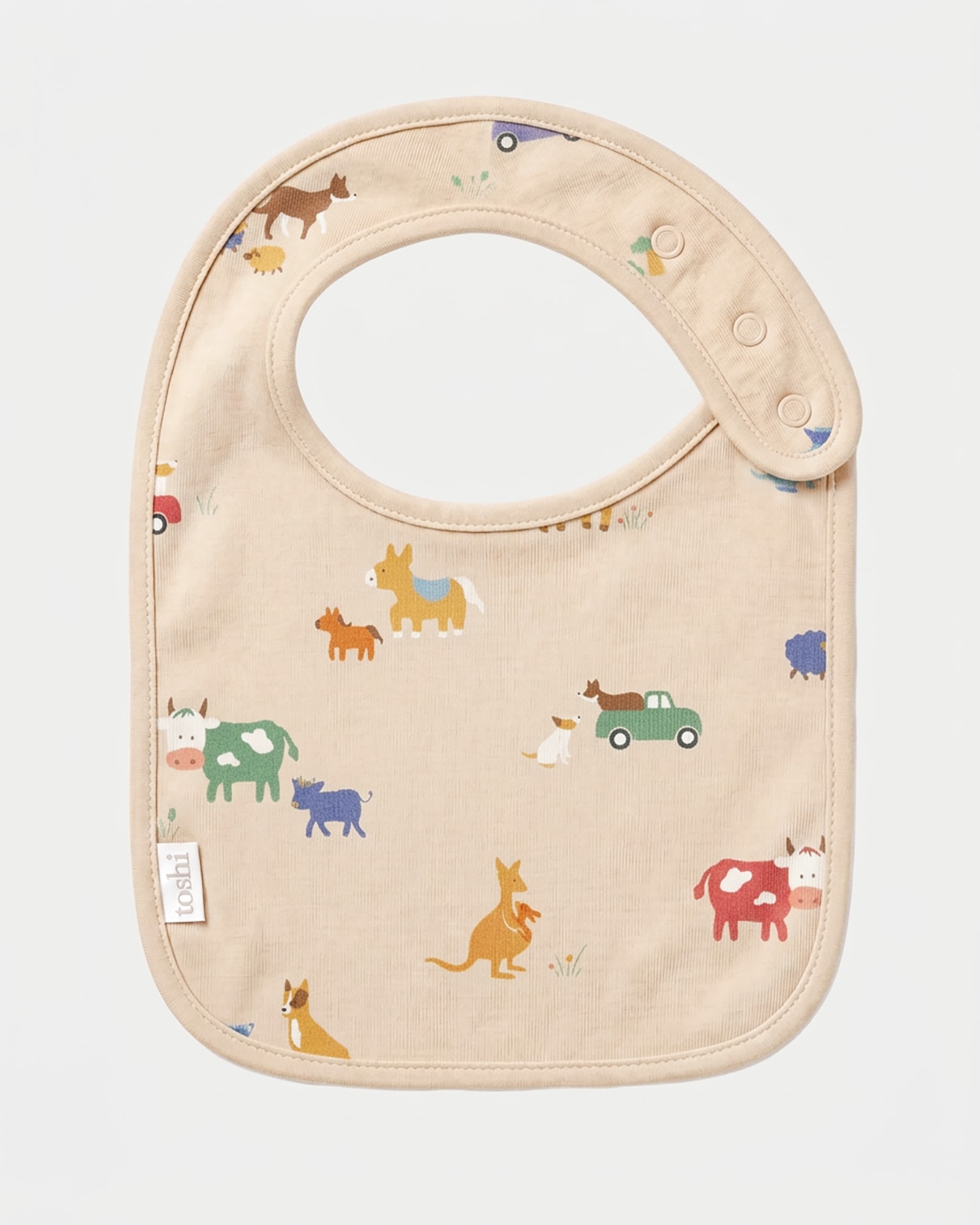 Gentle Cotton Bib for Delicate Baby Skin