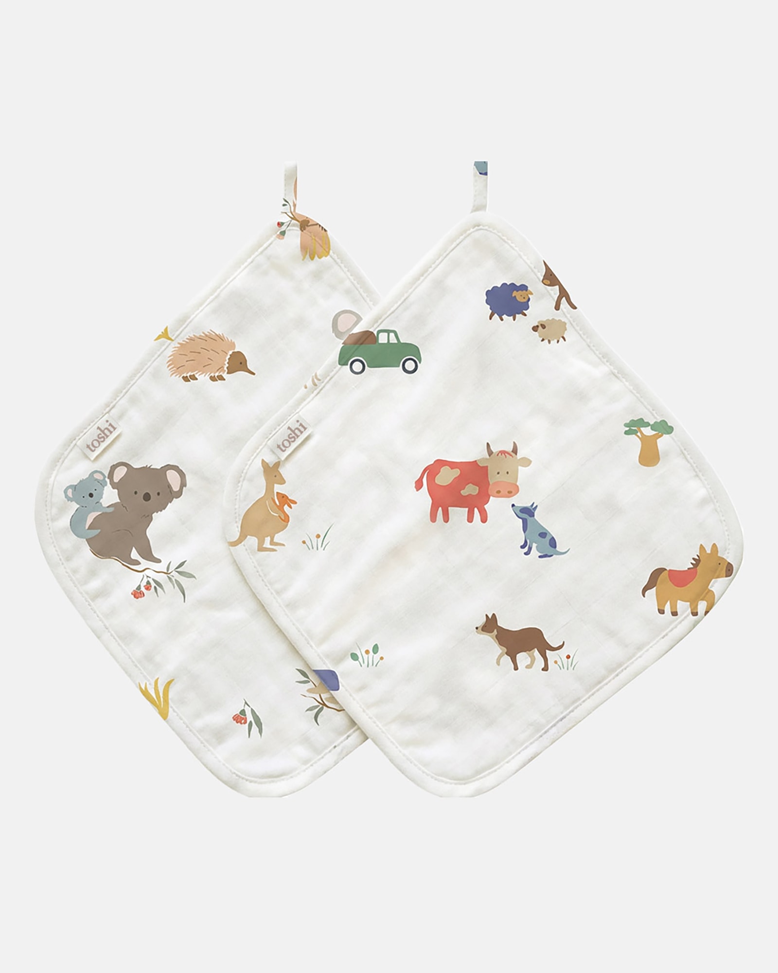 Gentle Cotton Washcloths for Delicate Skin