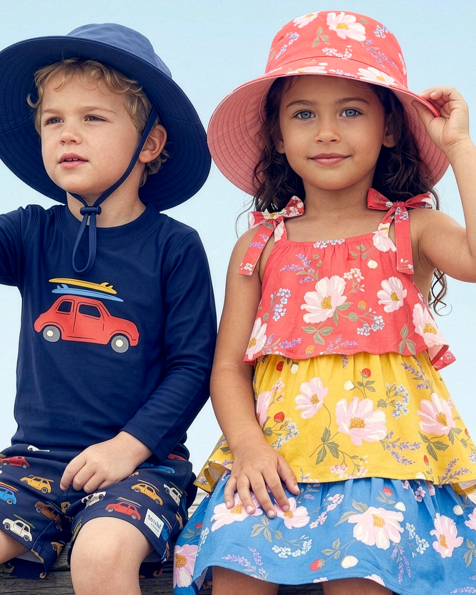 Secure, Comfortable Sunhat for Active Kids