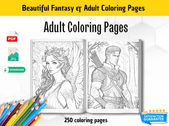 Colorful Dreams: Coloring Pages with Fantastic Plots
