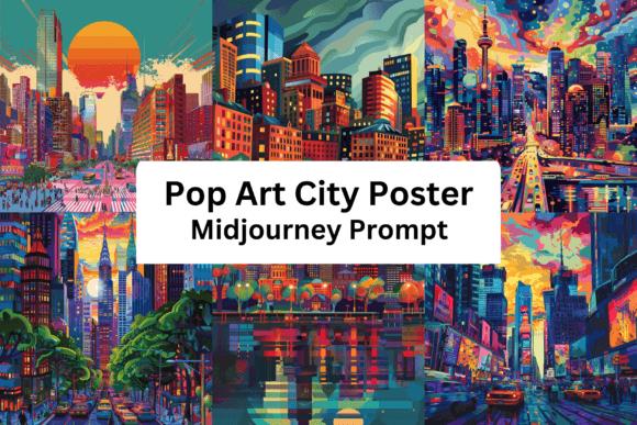 Pop Art City Poster Design