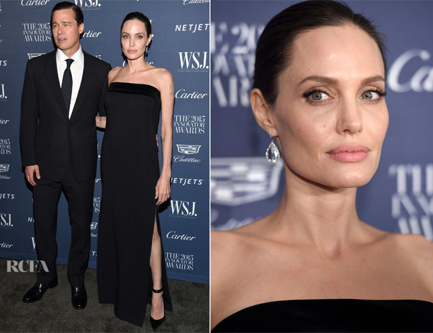 Angelina Jolie In Tom Ford - WSJ Magazine 2015 Innovator Awards