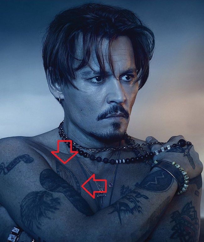 johnny depp-brothers tattoo