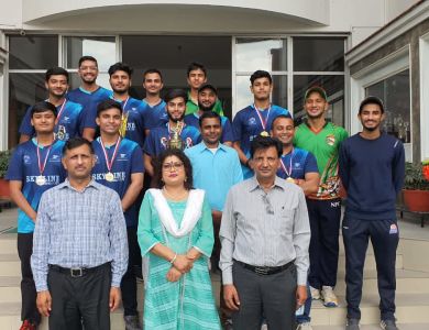 DAV Cricket Team Honoured