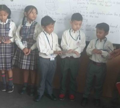 Neatness Inspection of Grade I and II Students