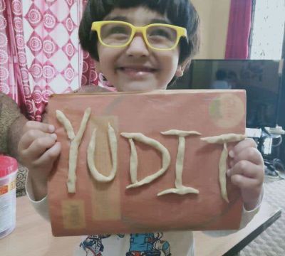 Play Dough Activity of DAV Kindergarten