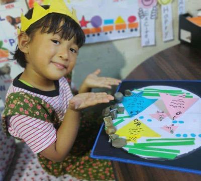 Origami Activity of DAV Kindergarten